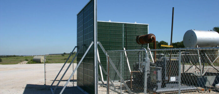 Portable Noise Barriers as Perimeter Fencing