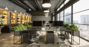 How can changing office layout increase productivity?