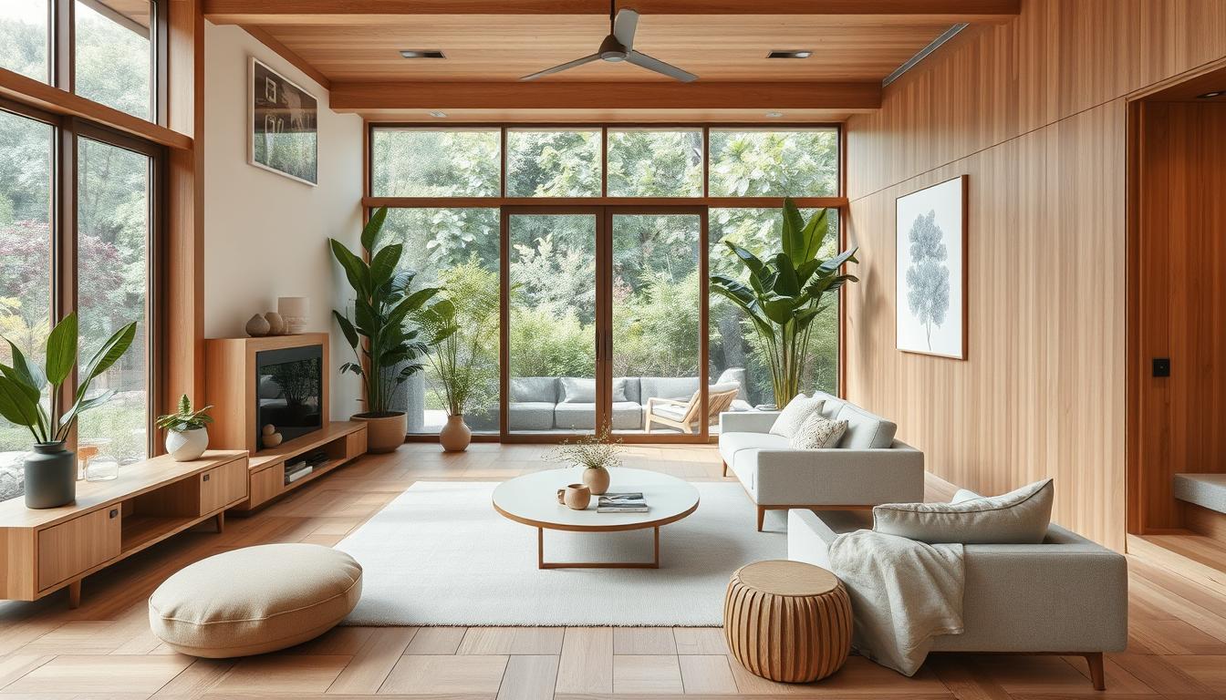 Adopting the Japandi style of interior design, which is simple and warm